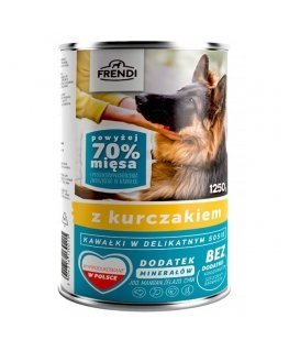 Frendi koerakonserv kanaga kastmes 1250 g