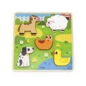 Viga wooden puzzle farm 18M+ 44662 Viga wooden puzzle farm 18M+ 44662