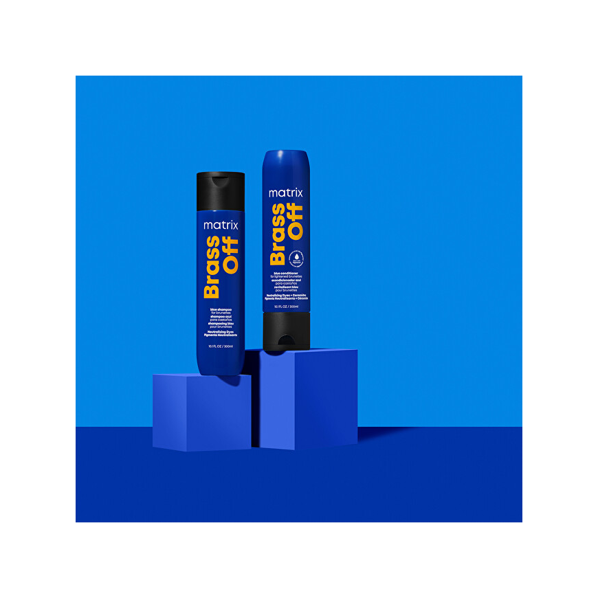 Matrix Brass Off Mėlyna Conditioner - Kondicionér s neutralizačním a hydratačním účinkem – 3