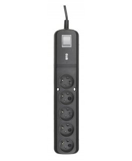 Lestar LV530W 2,5m vooluriba (5 x UTE 10 A 2,5m must)