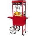 Royal Catering Mobile popcorn machine with trolley on wheels