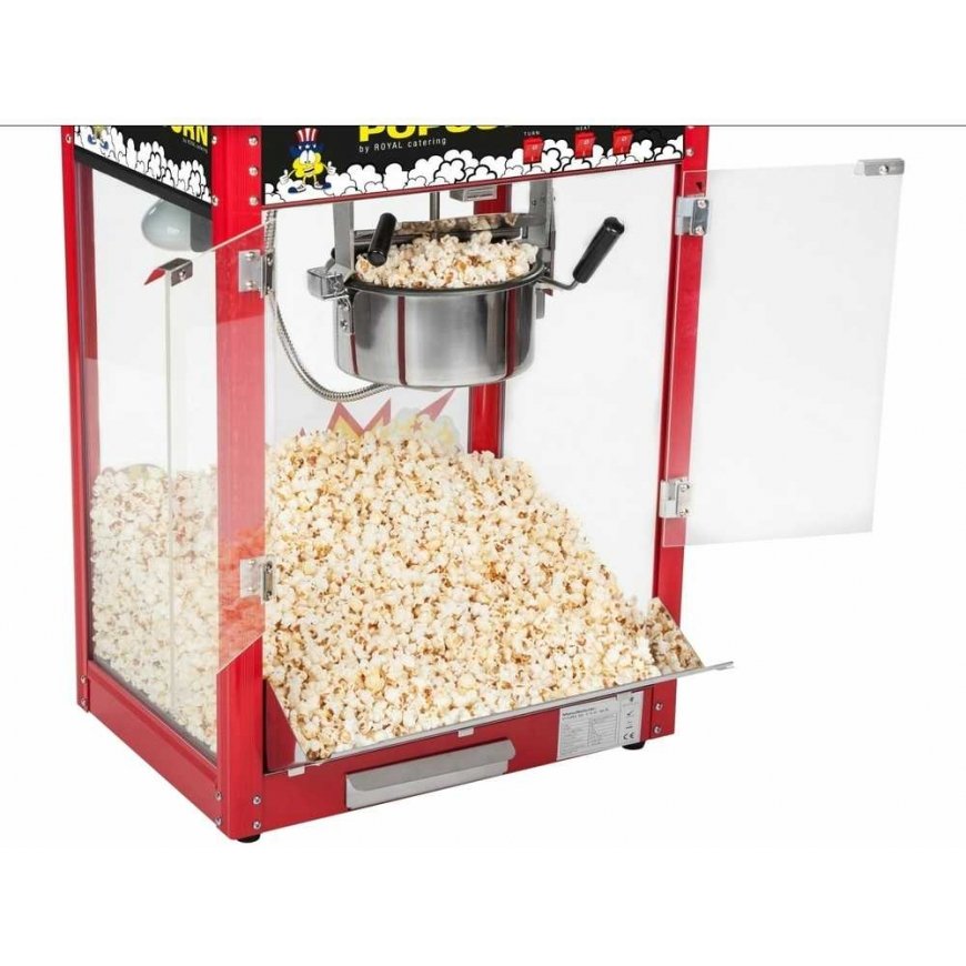 Royal Catering Mobile popcorn machine with trolley on wheels – 5