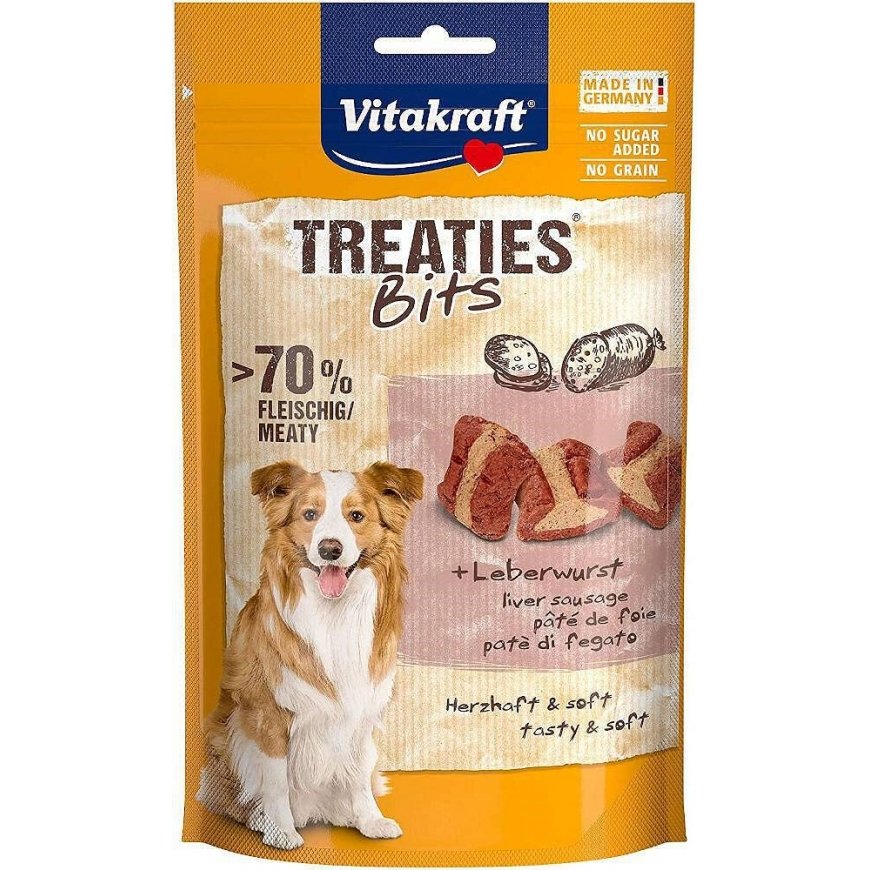 VITAKRAFT Treaties Bits ar aknām - suņu kārums - 120 g