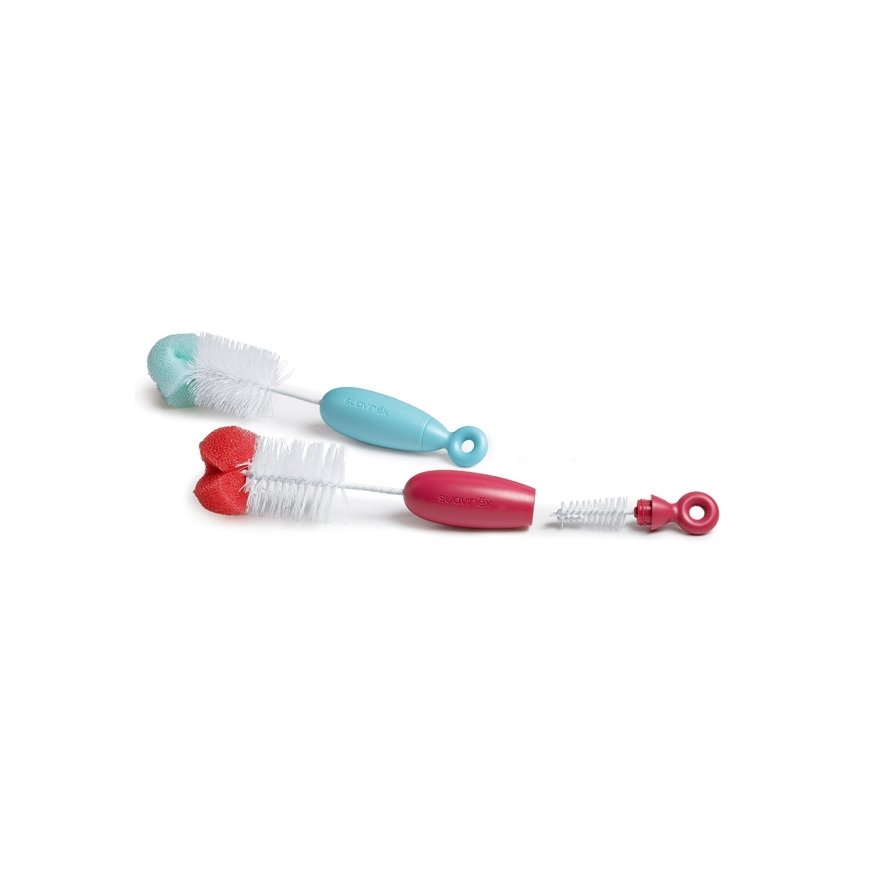 Suavinex 8426420010207 scrub brush Red, White – 3