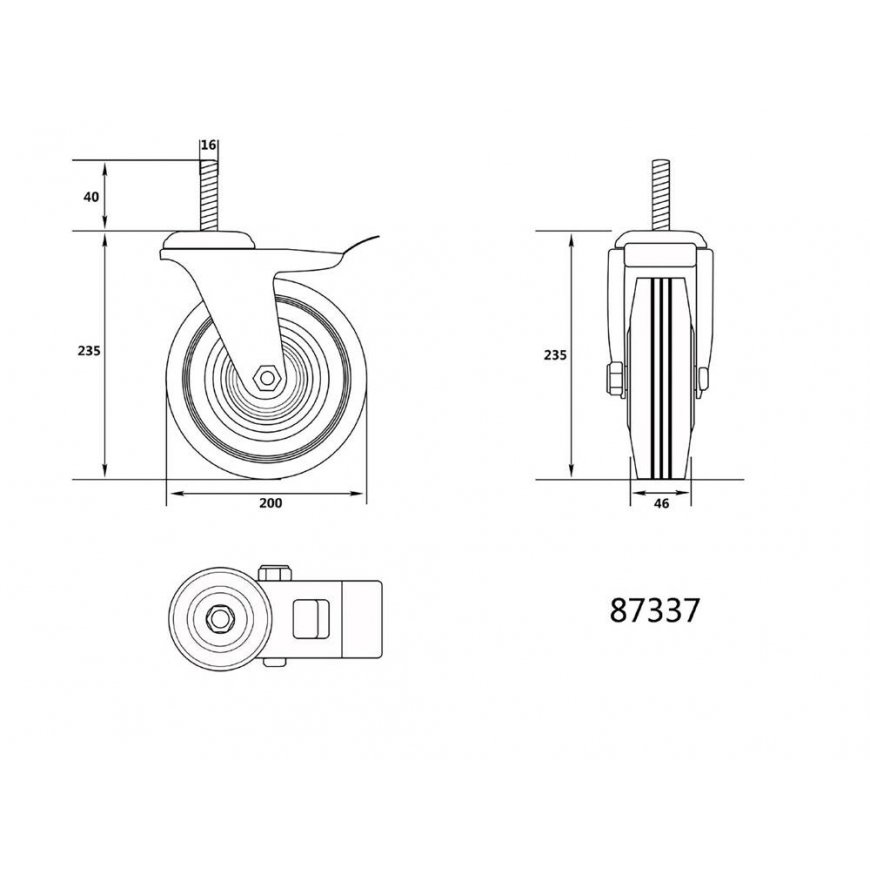 VOREL 87337 drain auger part & accessory 1 pc(s) – 2