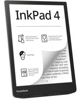 PocketBook InkPad 4 e-book reader Touchscreen 32 GB Wi-Fi Black, Silver