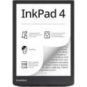 PocketBook InkPad 4 e-grāmatu lasītājs Skārienjūtīgais ekrāns 32 GB Wi-Fi Melns, Sudrabs PocketBook InkPad 4 e-grāmatu lasītājs Skārienjūtīgais ekrāns 32 GB Wi-Fi Melns, Sudrabs