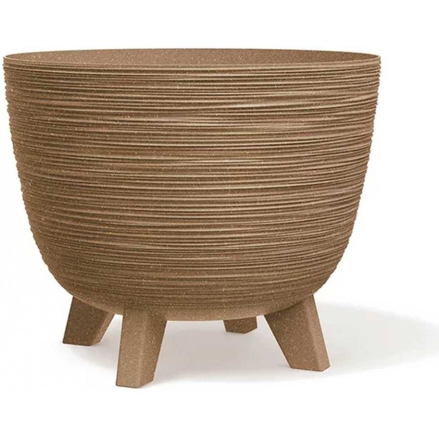 Prosperplast DFUR400W-4665W gėlių vazonų sodintuvas su kojomis Furu ECO Wood