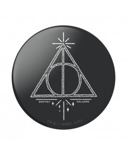 PopSockets Harry Potter - Deathly Hallows Passive holder Mobile phone/Smartphone Black, White