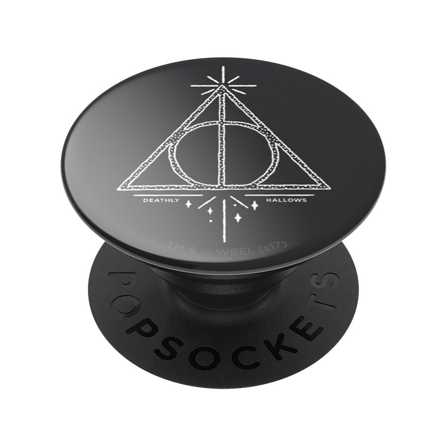 PopSockets Harry Potter - Deathly Hallows Passive holder Mobile phone/Smartphone Black, White – 2