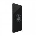 PopSockets Harry Potter - Deathly Hallows Passiiviteline Matkapuhelin/älypuhelin musta, Valkoinen PopSockets Harry Potter - Deathly Hallows Passiiviteline Matkapuhelin/älypuhelin musta, Valkoinen