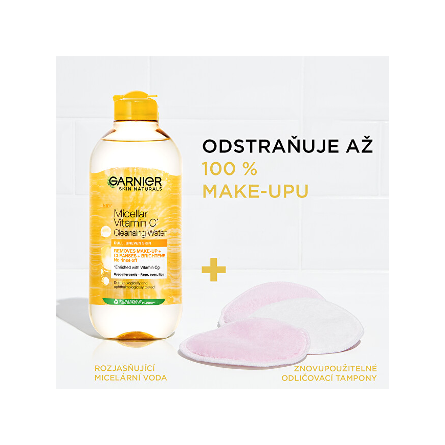 Garnier Skin Naturals Vitamin C Micellar Valomasis Vanduo Micellar Vanduo moterims, 400 ml – 4