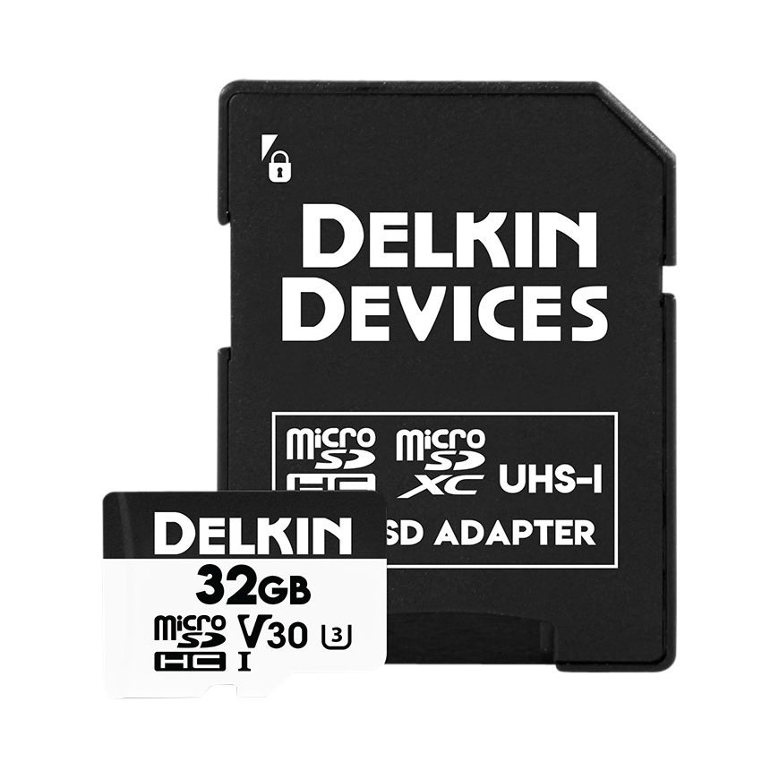 Memory card Delkin Micro SDHC Trail Cam Hyperspeed R100/W75 (V30) 32GB