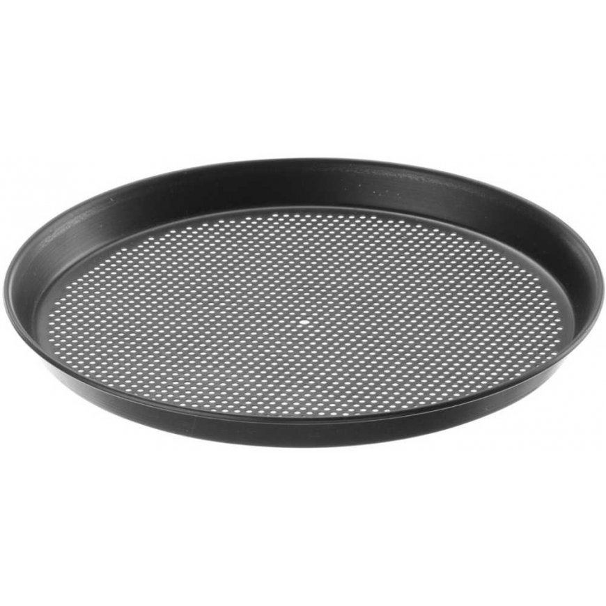 Round pizza baking tray, perforated, diameter. 300 mm - Hendi 616925