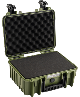 BW Outdoor Cases Type 3000 / Bronze green (pre-cut foam)