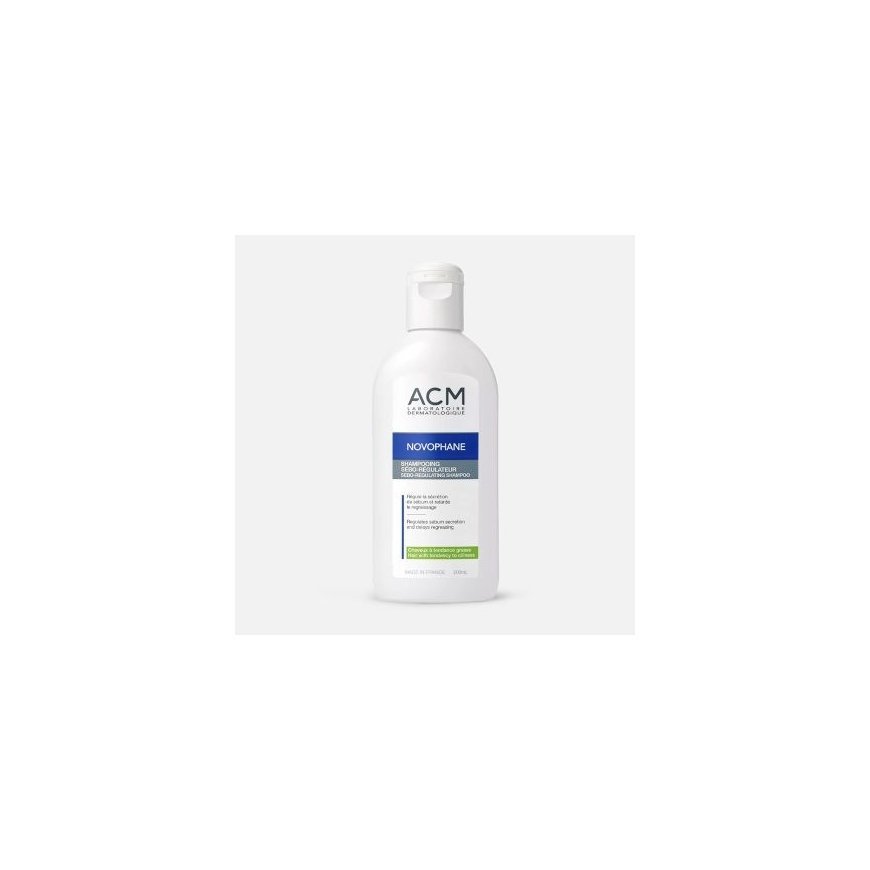 ACM Novophane Sebo-Regulateur shampoo 200 ml - Long shelf life! – 2