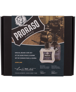 PRORASO Azur Lime Special Beard Care Set