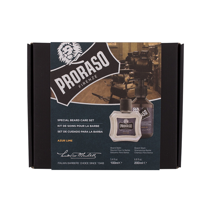 PRORASO Azur Lime Special Beard Care
