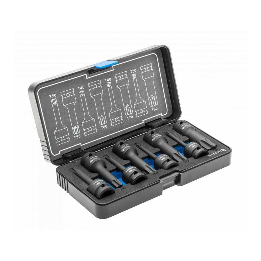 Högert Impact wrench set Hogert HT6R002
