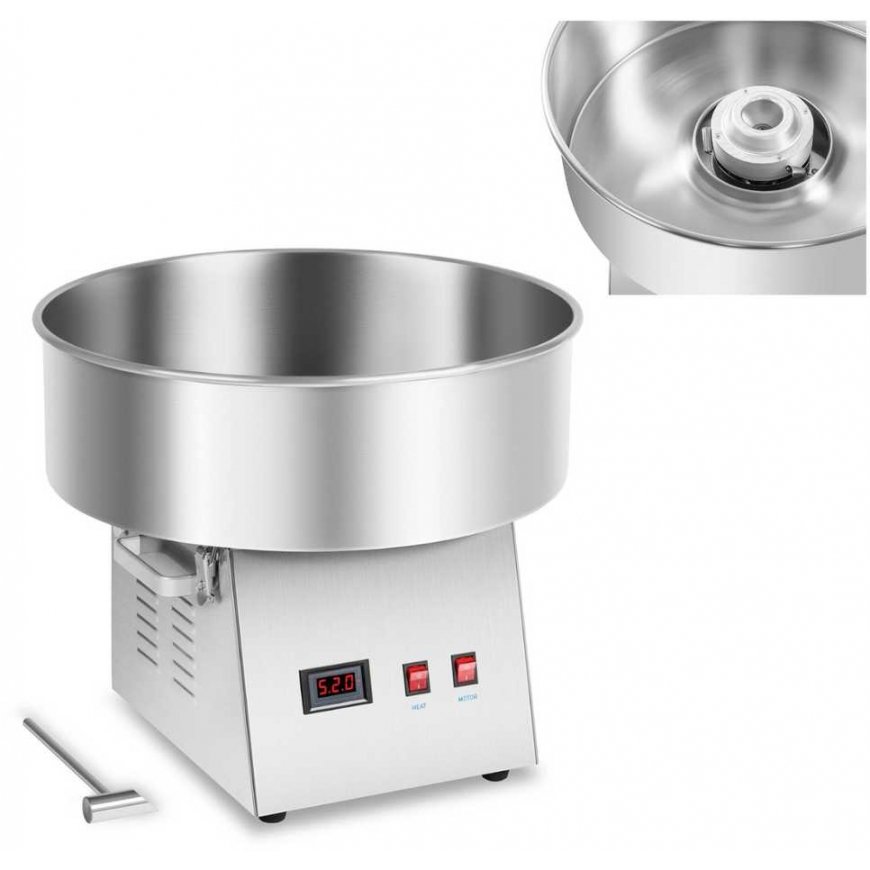 Royal Catering Cotton candy machine LED