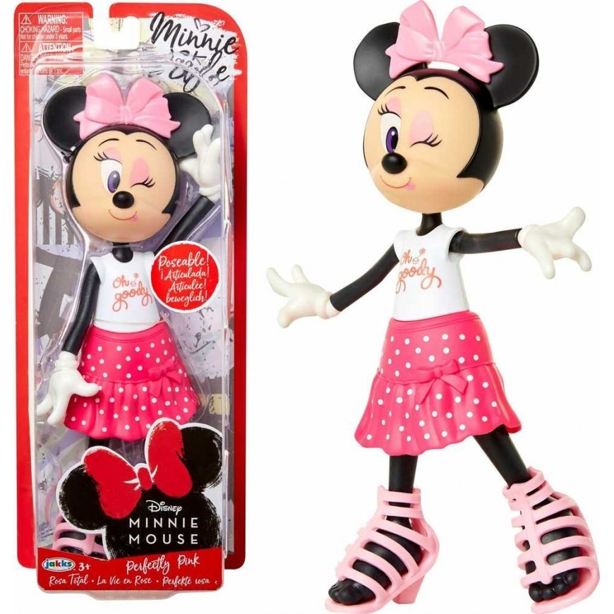 Figure Jakks Pacific Figure Disney Minnie Mouse Perfect Pink – 3