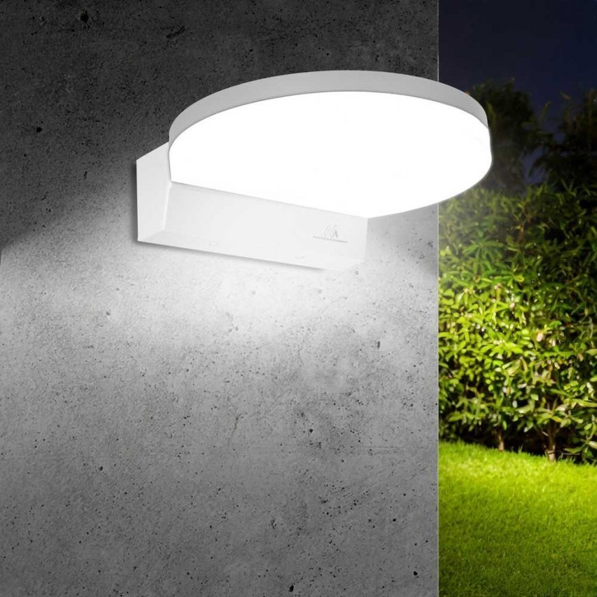 Maclean MCE346 W LED lamp. 15W power and 1300lm brightness emit neutral white light (4000K). IP65 rated for durability and relia – 5