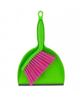 Scrubbing Scoop with Brush Mini Green|Pink