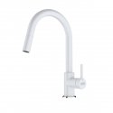 Kitchen faucet Franke Lina, with pull-out hose, white, 115.0626.081 Kitchen faucet Franke Lina, with pull-out hose, white, 115.0626.081