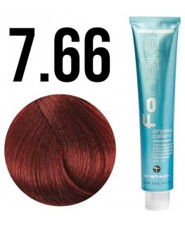 Fanola Colouring Cream professional permanent hair colour 7.66 1
