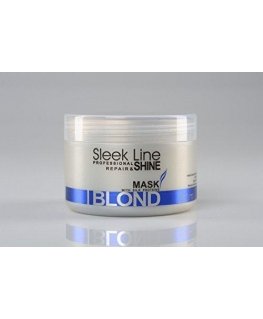 Stapiz Sleek Line Blond Mask with silk mask gives blonde hair a platinum shade 250ml
