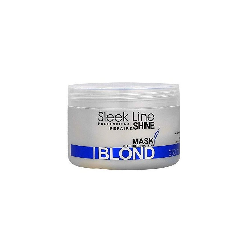 Stapiz Sleek Line Blond Mask with silk mask gives blonde hair a platinum shade 250ml – 2