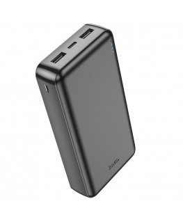 Išorinė baterija Power Bank Hoco J100A 2xUSB-A 20000mAh juodas
