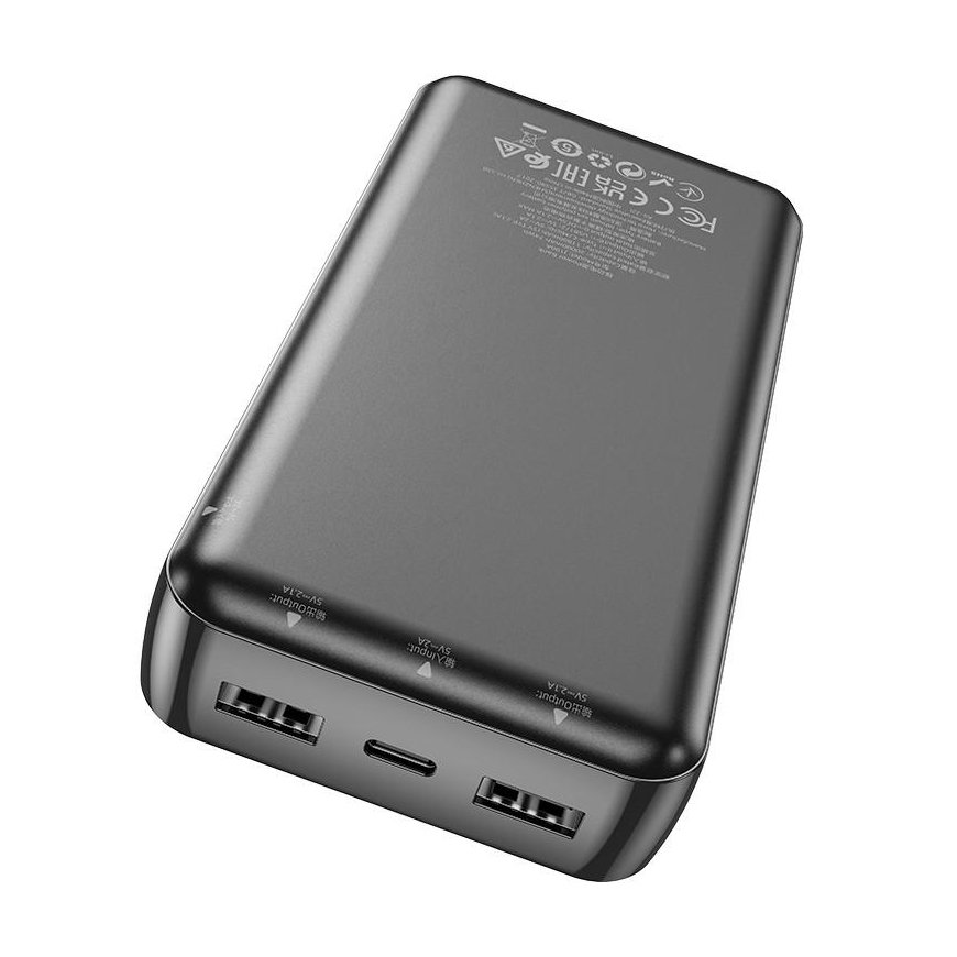 External battery Power Bank Hoco J100A 2xUSB-A 20000mAh black – 2
