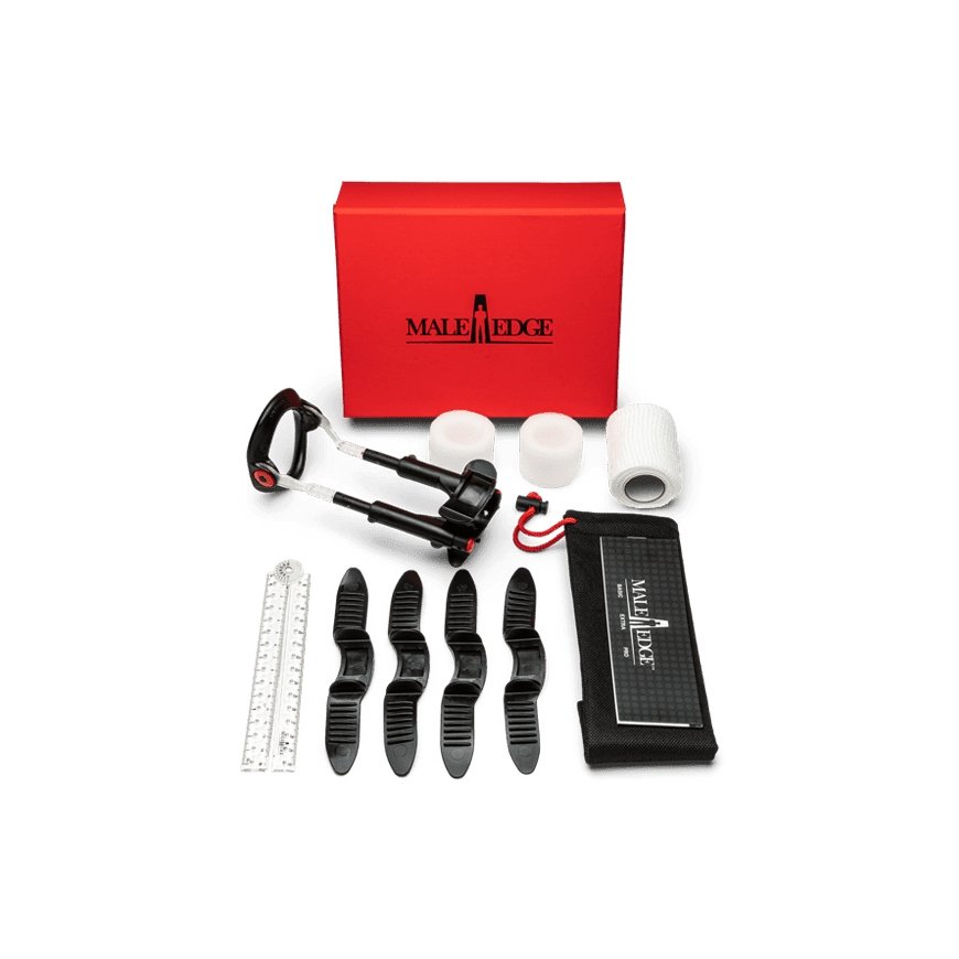 MaleEdge Pro Penis extender Black, Red