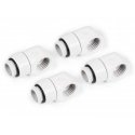 Alphacool Eiszapfen L-Verbinder drehbar G1/4 AG auf G1/4 IG - 4 Stück baltas