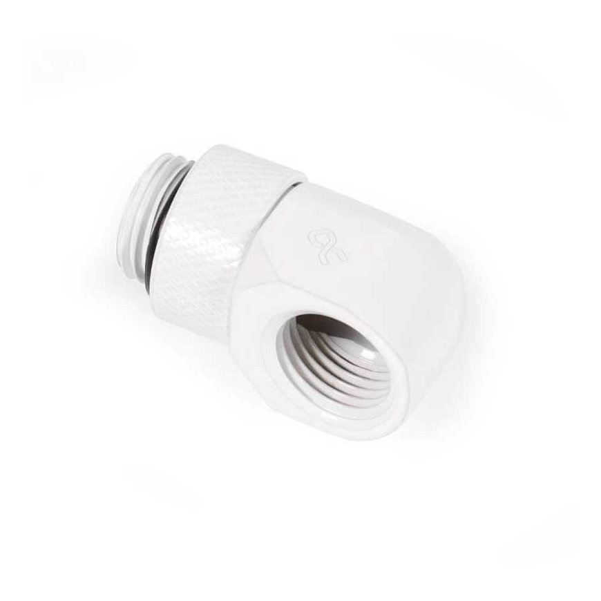 Alphacool Eiszapfen L-Verbinder drehbar G1/4 AG auf G1/4 IG - 4 Stück white – 2