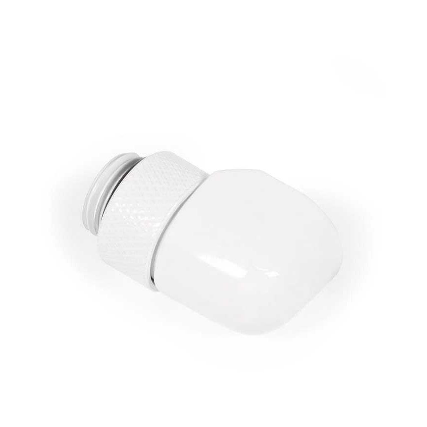 Alphacool Eiszapfen L-Verbinder drehbar G1/4 AG auf G1/4 IG - 4 Stück white – 3