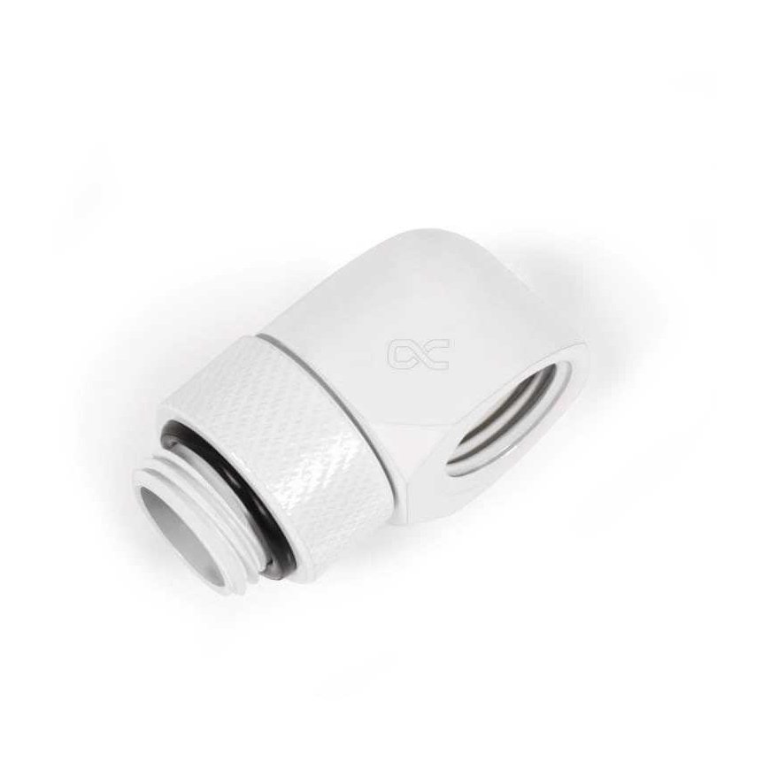 Alphacool Eiszapfen L-Verbinder drehbar G1/4 AG auf G1/4 IG - 4 Stück white – 4