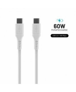FIXED Liquid Silicone Cable USB-C/USB-C, 1,2m, 60W