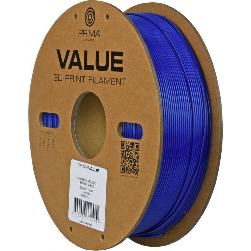 PrimaValue ABS -filamentti 3D -tulostimeen, 1.75 mm, sininen – 2