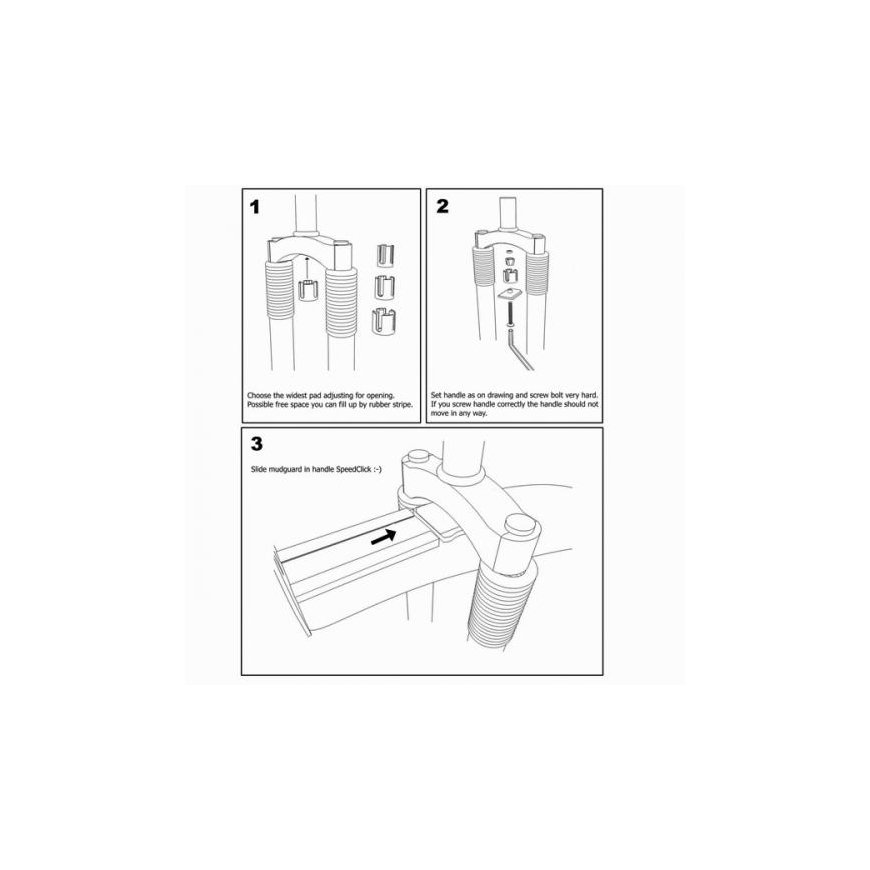 Panel set Simpla Hammer SDE SPEEDstrap black – 2