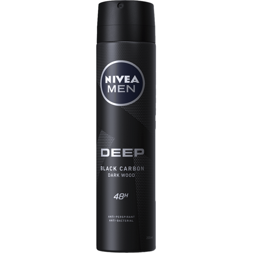 Nivea Men Deep Black Carbon 200ml