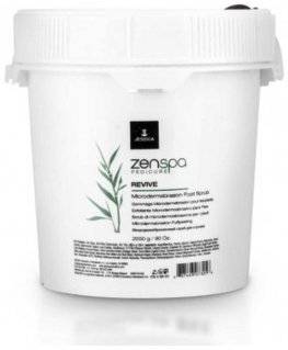 Jessica, ZenSpa Revive, Cleanse and Scrub, Foot Scrub, 2550 g
