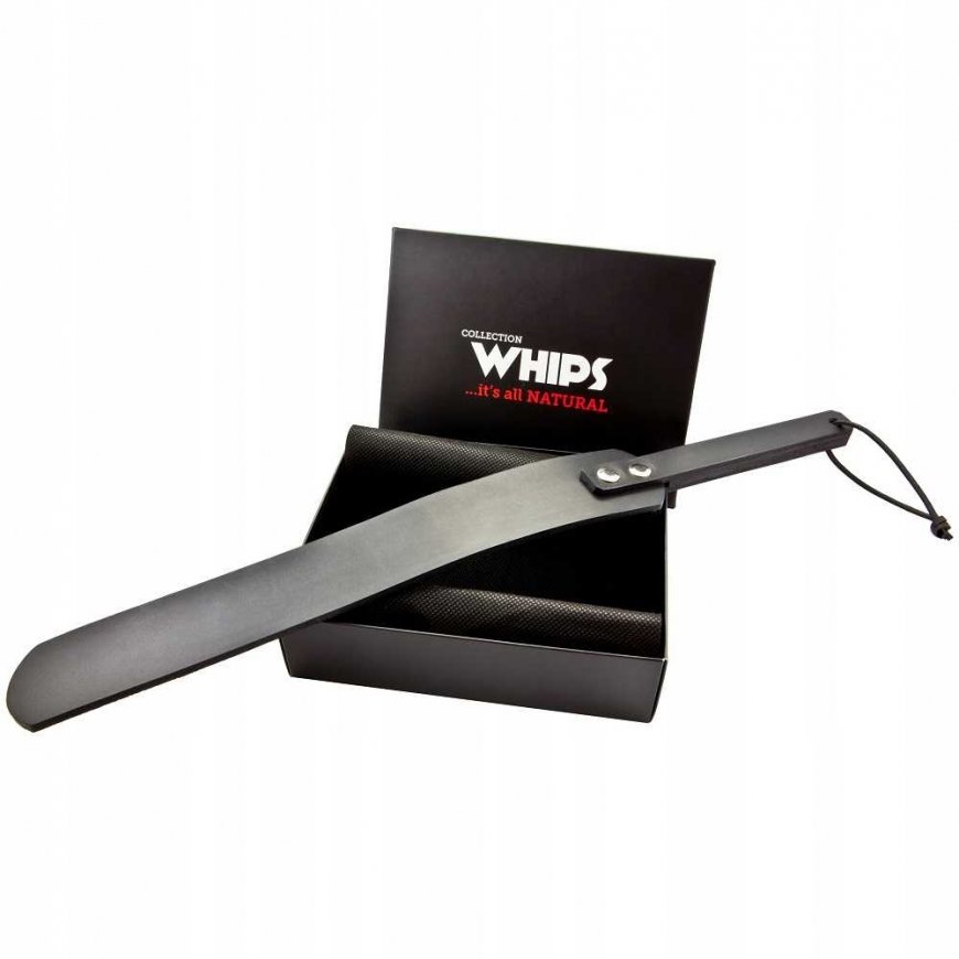 Whips Hard XL leather spatula – 3