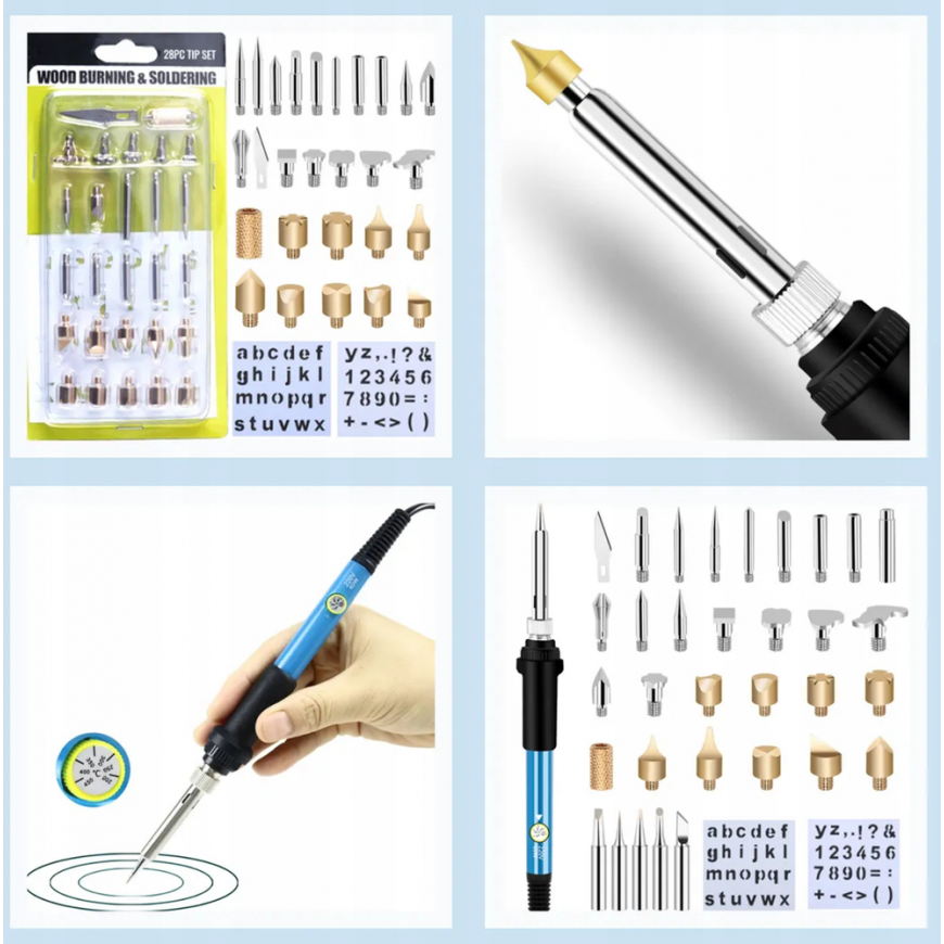 Eurokomp Kit for pyrography, soldering, case E6175 – 4