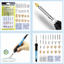 Eurokomp Kit for pyrography, soldering, case E6175