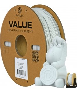 3D Prima 12821 3D printēšanas materiāls Polipienskābe (PLA) Balts