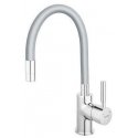 Kitchen faucet Ferro Zorba BZR4S, silver/chrome Kitchen faucet Ferro Zorba BZR4S, silver/chrome
