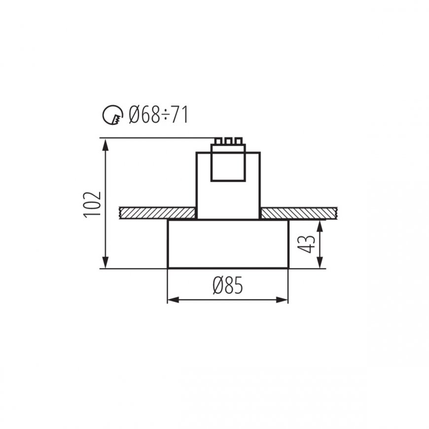 Kanlux S.A. 27575 ceiling lighting GU10 – 5