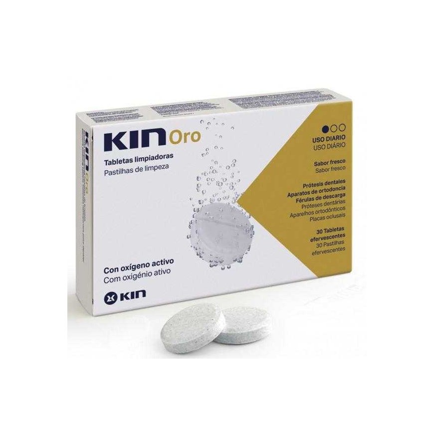 Kin Oro Effervescent Tablets putojančios tabletės 30vnt